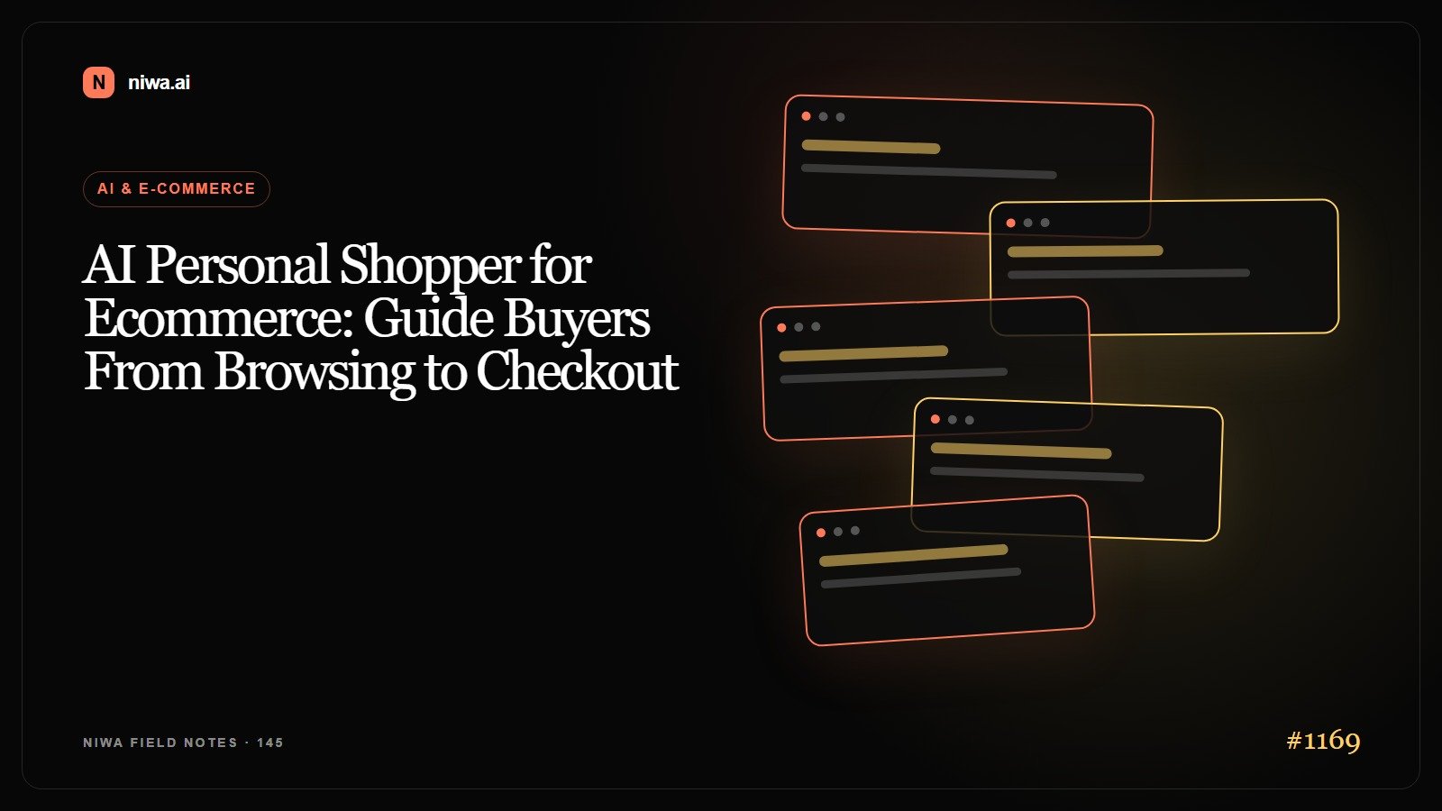 AI Personal Shopper for Ecommerce: Guide Buyers From Browsing to Checkout — Niwa AI visual guide
