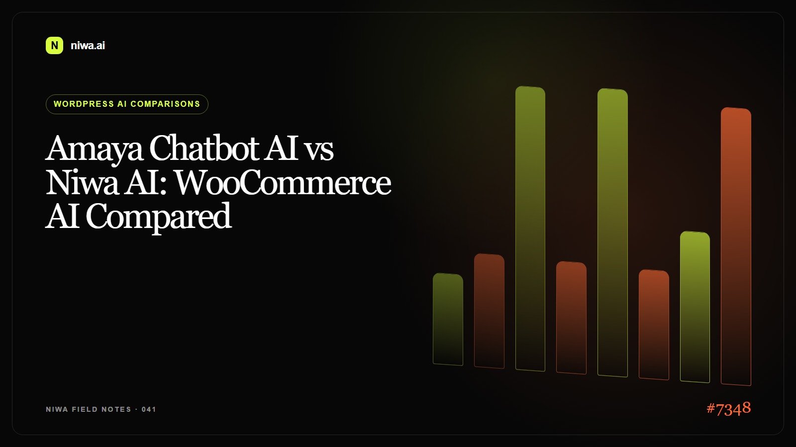 Amaya Chatbot AI vs Niwa AI: WooCommerce AI Compared — Niwa AI visual guide